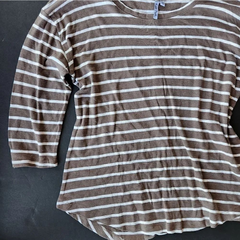 Kate Park Striped Shirt - Picture 6 of 13